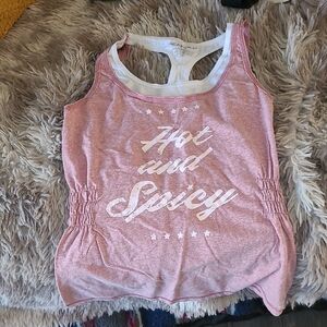 Pink 'Hot and Spicy' Tank Top